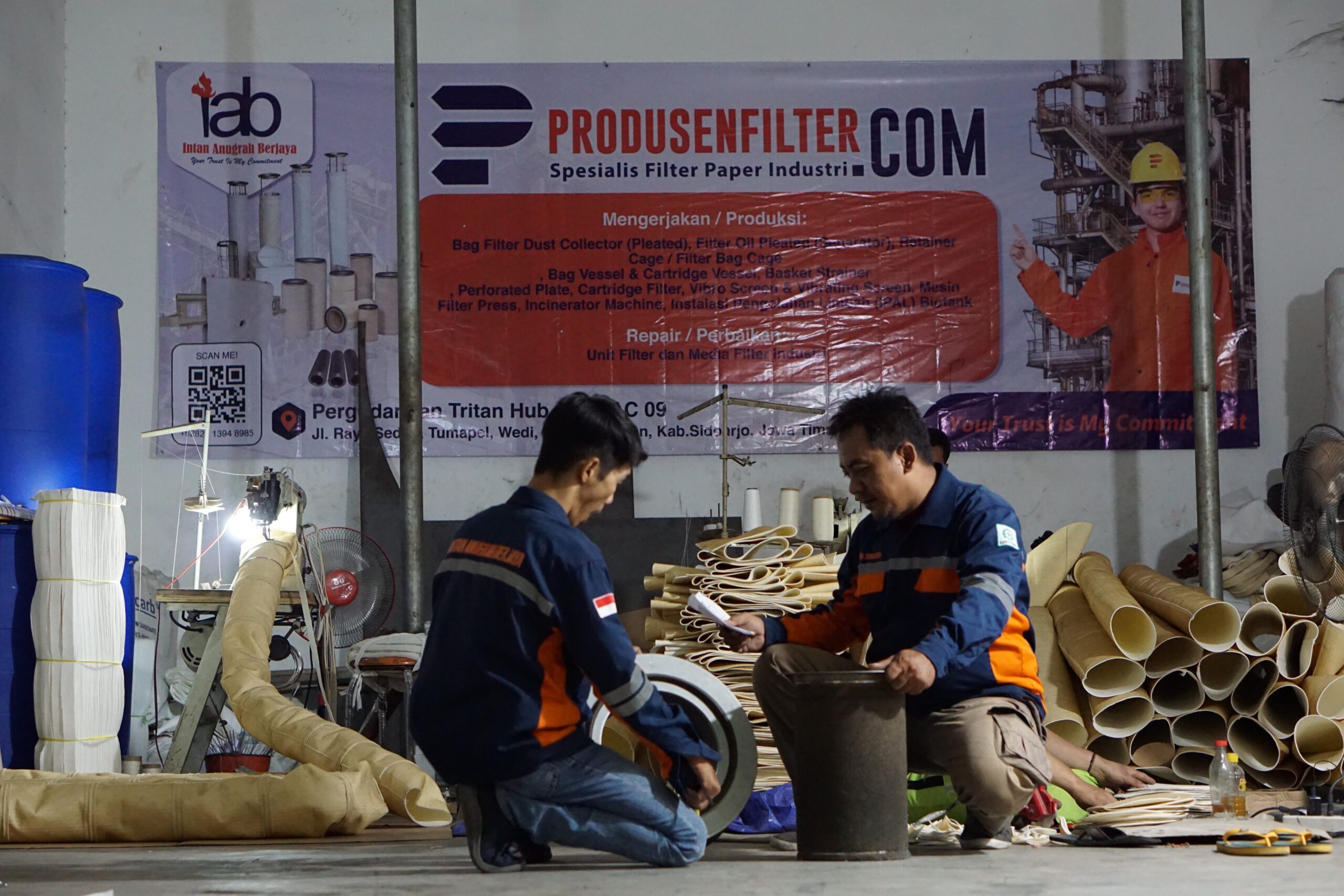 Galeri pekerjaan produsen filter industri