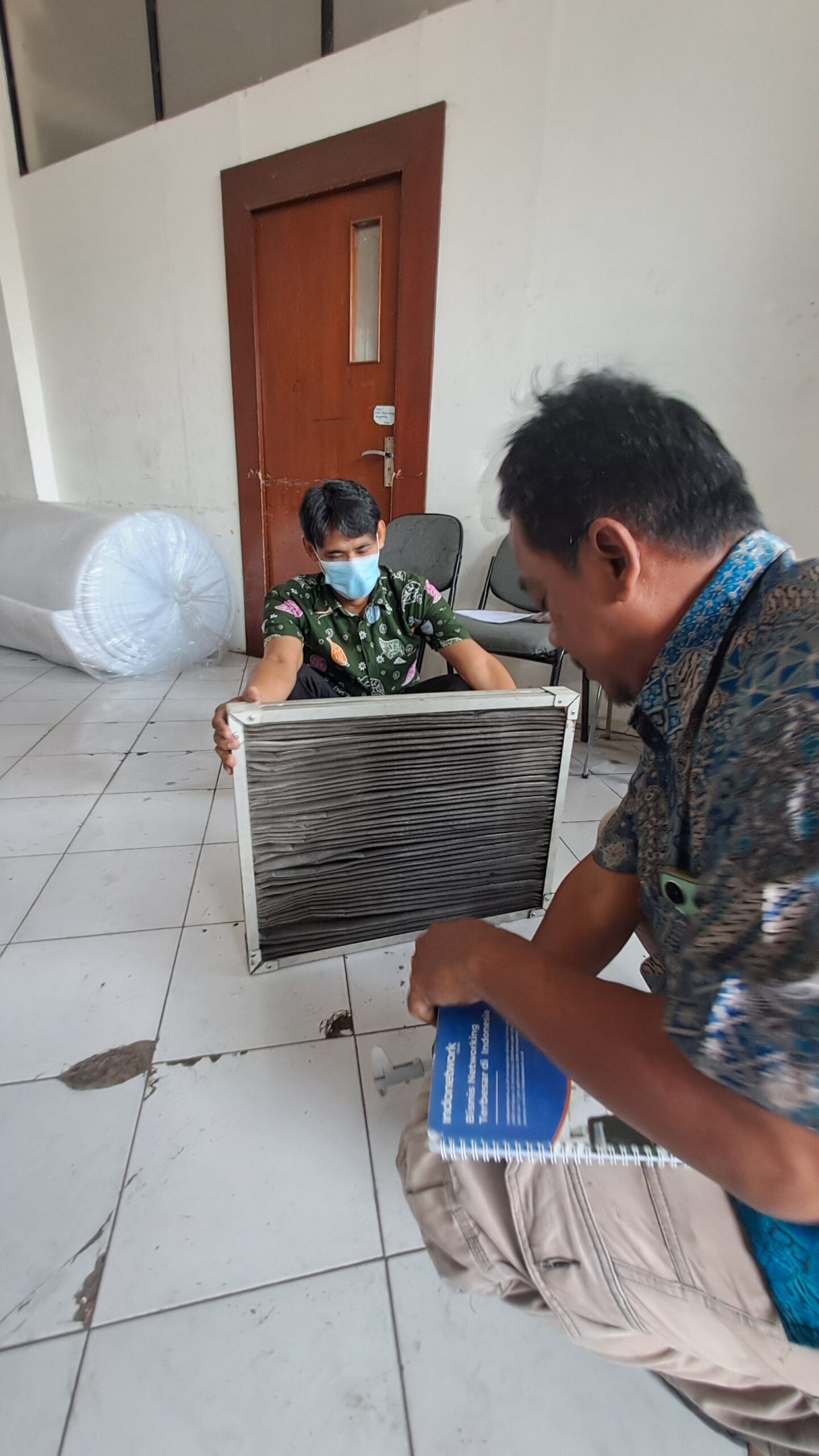 Visit dan konsultasi Prefilter Udara