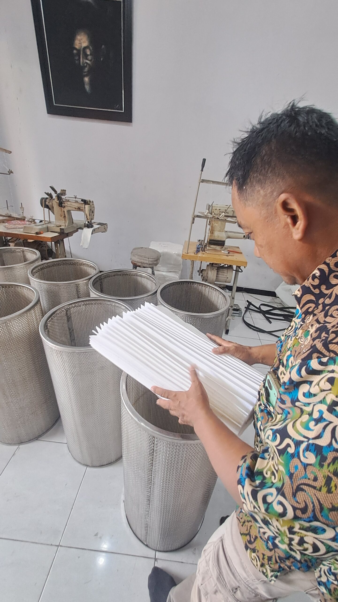 Final Check pleated filter